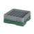 Cambro 36S434119 Camrack Glass Rack With (2) Soft Gray Extenders - 4 Cases