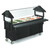 Carlisle 661103 72-1/4"W Black SixStar Portable Food Bar