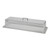 Cambro RD926CW135 26.63" W x 10" D x 6.25" H Polycarbonate Clear Rectangular Camwear Display Cover