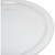 Carlisle KL11602 10" Dia. Plastic White Kingline Dinner Plate