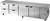 Beverage Air UCRD119AHC-4 119"W Four-Section Reach-In Undercounter Refrigerator