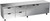 Beverage Air UCRD119AHC-4 119"W Four-Section Reach-In Undercounter Refrigerator
