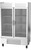Beverage Air FB49HC-1G 52" W Two-Section Glass Door Reach-In Freezer - 115 Volts