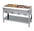 Duke E304SW-E 4 Pan Electric AeroHot Hot Food Station Open Shelf Base
