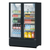 Turbo Air TGM-47SDH-N 51.13" W Two-Section Glass Door Super Deluxe Refrigerated Merchandiser