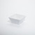 American Metalcraft FSWMEL73 58 Oz. Plastic White Square Serving Bowl