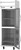 Beverage Air HFP1HC-1HG 26" W One-Section Glass Door Reach-In Freezer - 115 Volts