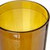 Carlisle 521213 12 Oz. Amber SAN Plastic Textured Exterior Stackable Tumbler