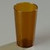 Carlisle 521213 12 Oz. Amber SAN Plastic Textured Exterior Stackable Tumbler