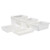 Winco PFFW-9 18"W x 26"D x 9"H White Polypropylene Food Storage Box