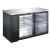 Admiral Craft USBB-5928G 59" W Glass Door U-STAR Back Bar Bottle Cooler