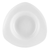 CAC China UVS-T120 22 Oz. Super White Porcelain Triangular Universal Pasta Bowl (1 Dozen)