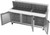 Beverage Air SPE72HC-30M 72" W Three-Section Three Door Mega Top Refrigerated Counter
