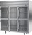 Beverage Air HRPS3HC-1HG 78" W Three-Section Glass Door Reach-In Horizon Series Refrigerator