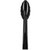 Carlisle 470903 9" L Plastic Black Carly Utility Tongs