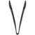 Carlisle 470903 9" L Plastic Black Carly Utility Tongs
