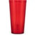 Carlisle 522010 20 Oz. Ruby SAN Plastic Textured Exterior Stackable Tumbler