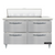 Continental Refrigerator D48N10C-D 48" W Two-Section Four Drawer Designer Line Sandwich Unit