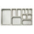 Winco SPJM-206 Steam Table Pan 1/2 Size