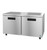 Hoshizaki UR60B-01 60"W Two-Section Solid Door Reach-In Steelheart Series Undercounter Refrigerator
