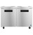 Hoshizaki UR48B-01 48"W Two-Section Solid Door Reach-In Steelheart Series Undercounter Refrigerator