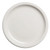 Cambro MDSPLT9148 9" Dia Ceramic White Round Camwear Plate (24 Each Per Case)