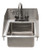 Advance Tabco DI-1-5SP-EC-X 12" W x 18.5" D x 11" H 20 Gauge 304 Stainless Steel 1-Compartment Special Value Drop-In Sink