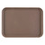 Cambro 1622CT138 16" x 22" Fiberglass Tavern Tan Rectangular Camtread Serving Tray - 12/Case