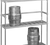 Channel KS180 Back Stop For Keg Storage Rack