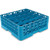 Carlisle RG25-214 25 Compartments Full Size Blue OptiClean Dishwasher Glass Rack