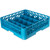 Carlisle RC20-114 20 Compartments Polypropylene Blue OptiClean Dishwasher Cup Rack