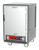 Metro C535-MFS-U-GY C5 3 Series Gray Half-Size Insulated Moisture Heated Holding & Proofing Cabinet with Solid Doors and Universal Wire Slides - 120 Volts