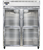 Continental Refrigerator 2RENSAGDHD 57" W Two-Section Glass Door Reach-In Extra-Wide Refrigerator