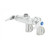 T&S Brass B-0240-LN Sink Mixing Faucet wall mounted adjustable inlet arms with integral stops 1/2"
