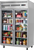 Everest Refrigeration ESGR2 49.63" W Two-Section Glass Door Reach In Refrigerator