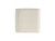 Tuxton AMU-502 Ceramic Pearl White Square Plate (2 Dozen Per Case)