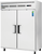 Everest Refrigeration ESWF2 59" W Two-Section Solid Door Reach-In Reach-In Freezer - 115 Volts