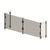 Randell RS-VFP-30 29-3/4"W Stainless Steel RanServe Standard Breath Guard