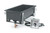Vollrath 72109 4 Pans Resin Cayenne 4/3 Drop-In Warmer - 120 Volts