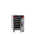 Cres Cor 1200HHSSSPLITDX 26.63" W Stainless Steel Solid Half-Height Mobile Heated Cabinet - 120 Volts