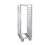 Cres Cor 2071818D 18 Pans Aluminum End Load Open Frame Design Angle-Type Uprights Roll-In Refrigerator Rack with Perimeter Bumper and Enclosed Base