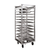 Cres Cor 207UA12AC 64.5" H Aluminum End Load Open Frame Design Roll-In Refrigerator Rack