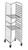 Channel 401AN 20 Pan End Load Aluminum Nesting Bun Pan Rack