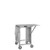 Cres Cor 278PT1818DS 23.5" W Aluminum Frame Mobile Work Stand
