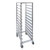 Cres Cor 2071524 24 Pans Aluminum Full Height Welded Frame Open Sides Mobile Utility Rack