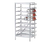 Advance Tabco CR10-162-X 162 Cans Size #10 or 216 Cans Size #5 Aluminum Stationary Special Value Can Rack