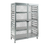 New Age 97846 48"W x 24"D x 72"H Stationary Aluminum Security Cage with 3 Shelves