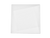 CAC China QZT-210 Super White Porcelain Square Crystal Plate (1 Dozen)