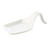 CAC China PTS-50 Super White Porcelain Square Party Collection Spoon (6 Dozen Per Case)