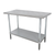 Advance Tabco ELAG-364-X 48" W x 30" D 430 Stainless Steel 16 Gauge Galvanized Base Special Value Work
